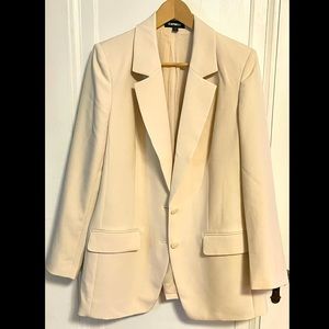 Express 2 Button Notch Lapel Boyfriend Blazer